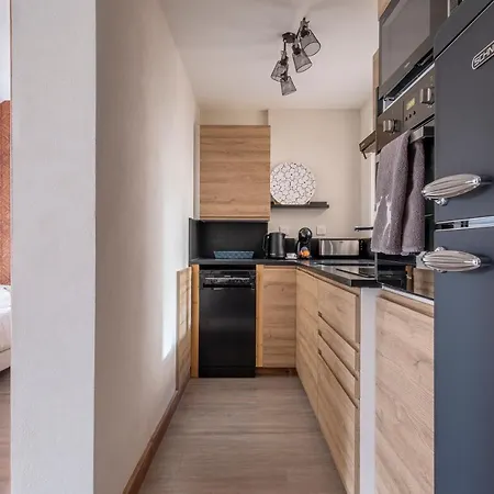 Appart' 52 Elegant In The Mountains For 6 In City Center Apartament Chamonix